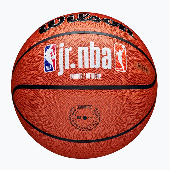 Wilson NBA JR Fam Logo kosárlabda Indoor outdoor barna 7-es méret 5