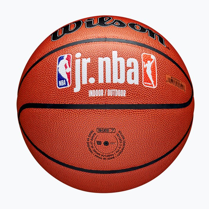 Wilson NBA JR Fam Logo kosárlabda beltéri kültéri barna 6-os méret 5