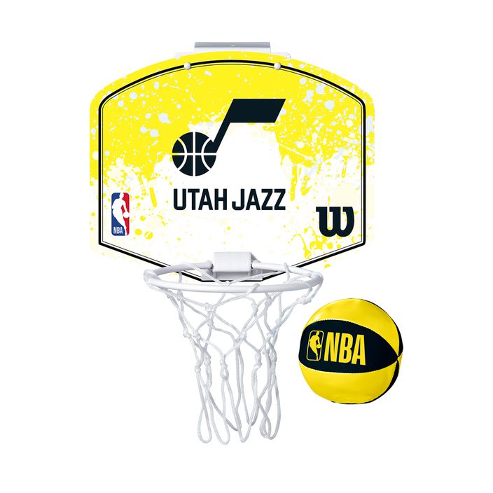 Wilson NBA Team Mini Hoop Utah Jazz kosárlabda szett 2