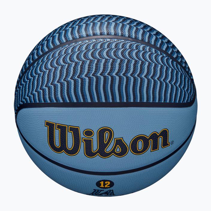 Wilson NBA Player Icon Outdoor kosárlabda Morant kék 7-es méret 4