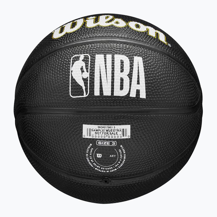 Wilson NBA Team Tribute Mini Los Angeles Lakers kosárlabda WZ4017601XB3 méret 3 6