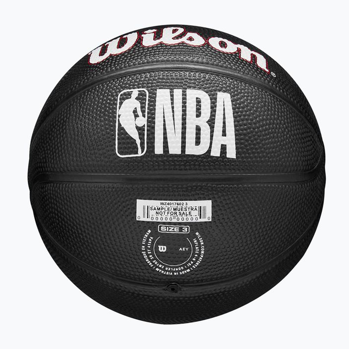 Wilson NBA Team Tribute Mini Chicago Bulls kosárlabda WZ4017602XB3 méret 3 7