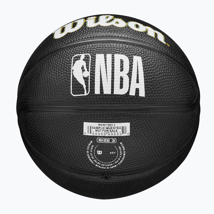 Wilson NBA Tribute Mini Golden State Warriors kosárlabda WZ4017608XB3 méret 3 7