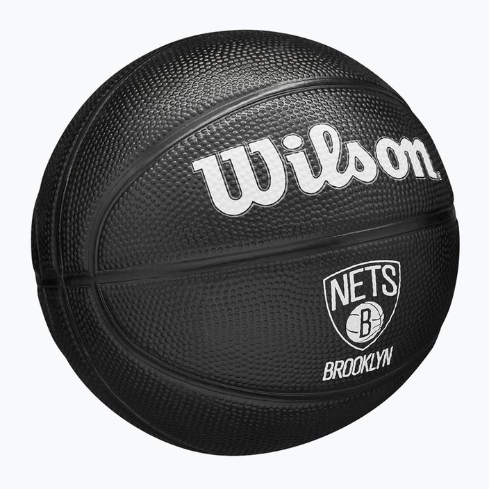 Wilson NBA Team Tribute Mini Brooklyn Nets kosárlabda WZ4017604XB3 méret 3 2