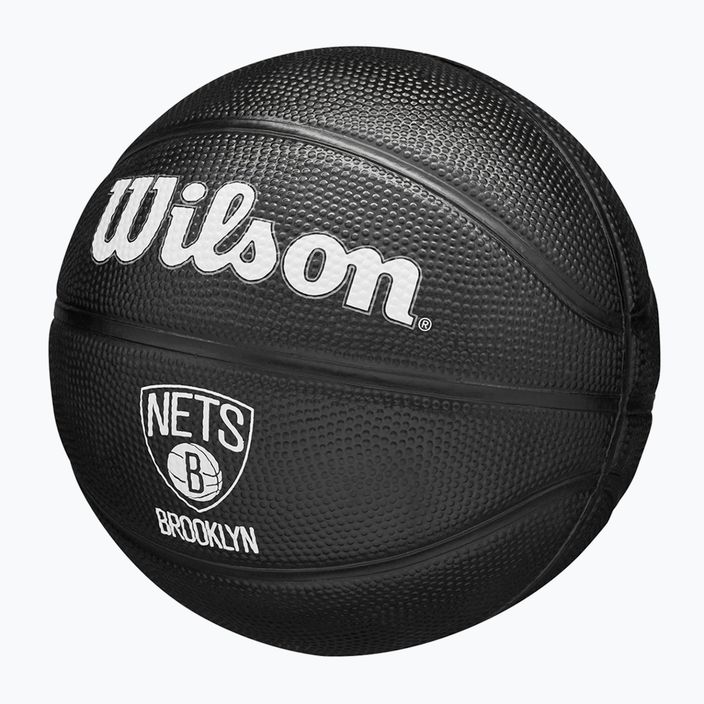 Wilson NBA Team Tribute Mini Brooklyn Nets kosárlabda WZ4017604XB3 méret 3 3