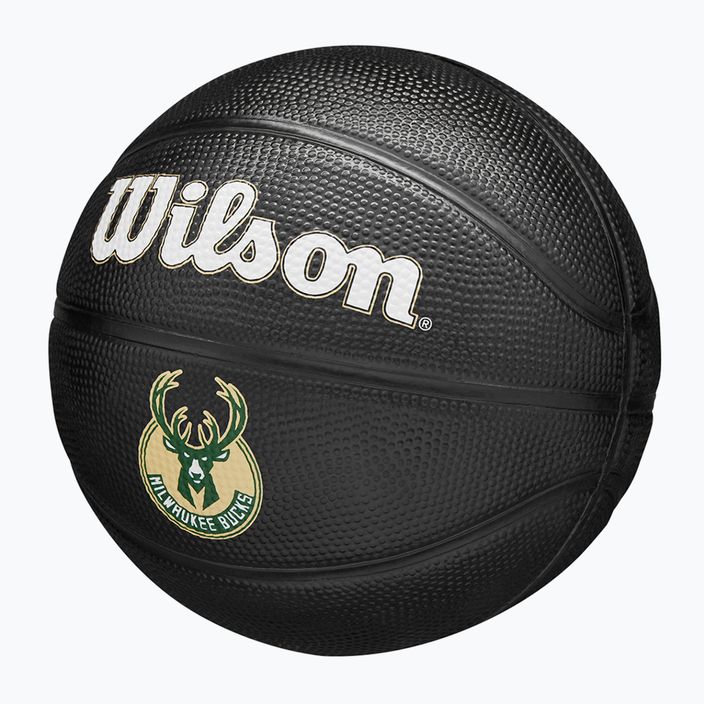 Wilson NBA Team Tribute Mini Milwaukee Bucks kosárlabda WZ4017606XB3 méret 3 3