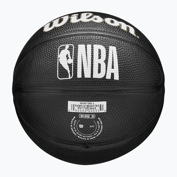 Wilson NBA Team Tribute Mini Milwaukee Bucks kosárlabda WZ4017606XB3 méret 3 7