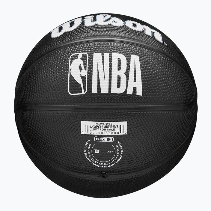Wilson NBA Team Tribute Mini Dallas Mavericks kosárlabda WZ4017609XB3 méret 3 7