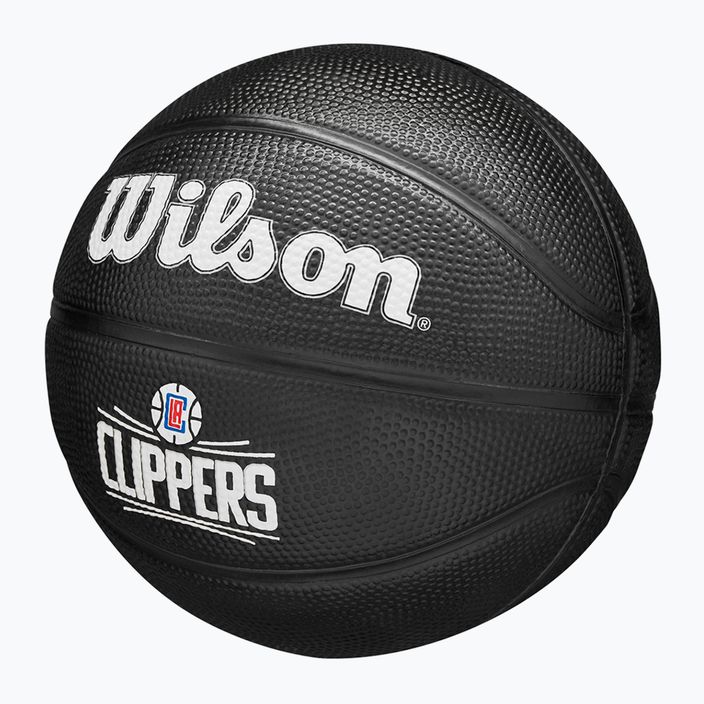 Wilson NBA Team Tribute Mini Los Angeles Clippers kosárlabda WZ4017612XB3 méret 3 3
