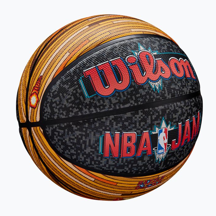 Wilson NBA Jam Outdoor kosárlabda fekete/arany 7-es méret 2