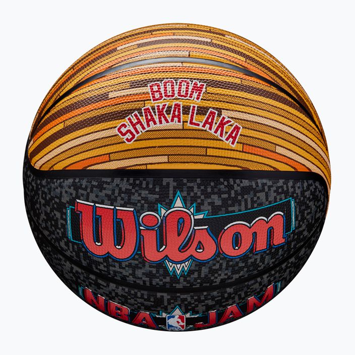Wilson NBA Jam Outdoor kosárlabda fekete/arany 7-es méret 4