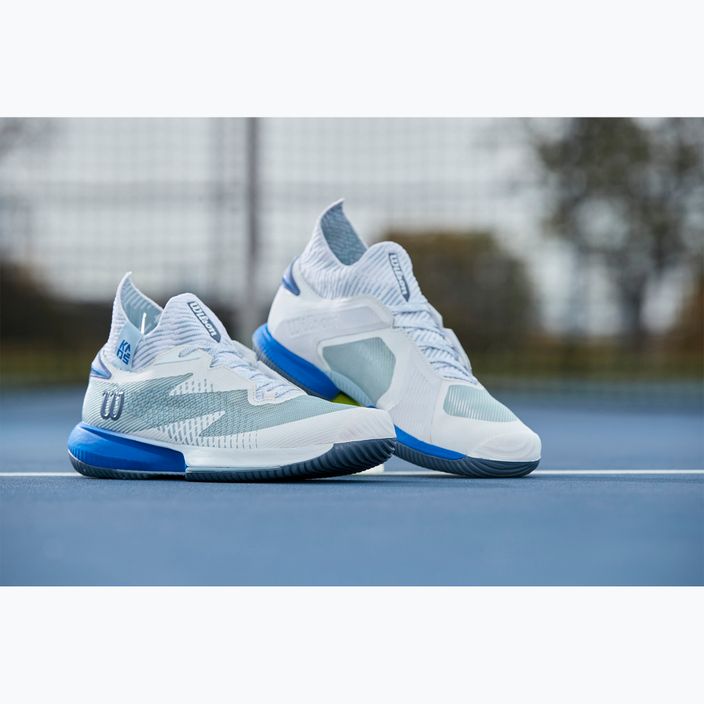 Férfi teniszcipő Wilson Kaos Rapide STF Clay fehér/csillagkék/porcelán kék 7