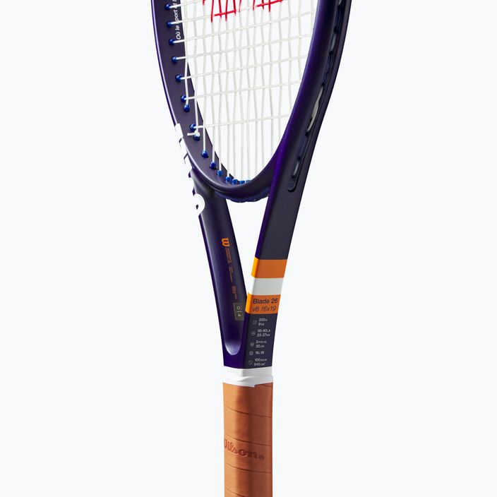 Wilson Blade 26 Roland Garros 2023 gyermek teniszütő WR128010U WR128010U 6