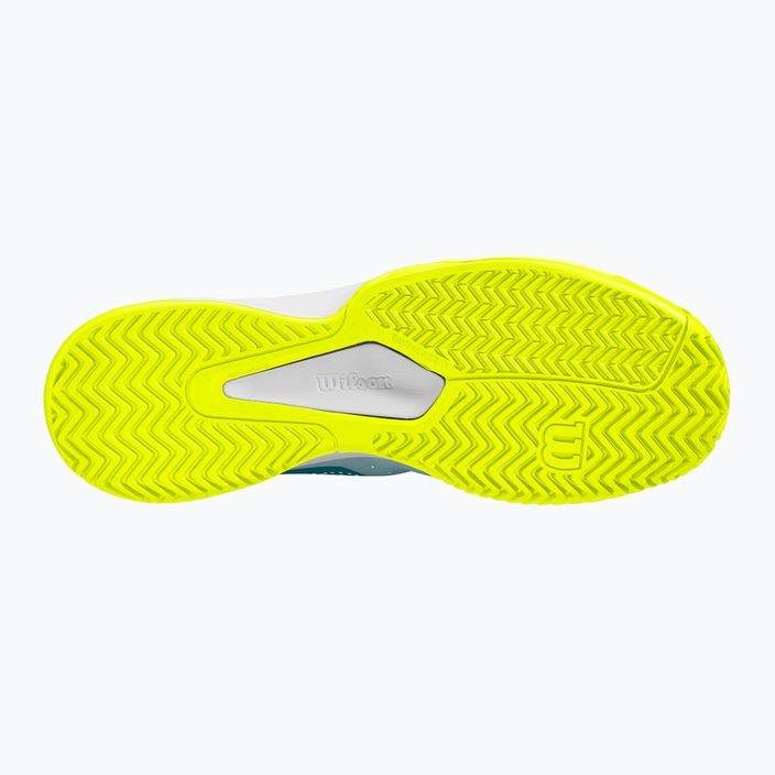 Wilson Kaos Stroke 2.0 férfi teniszcipő viharos tenger/mély teal/biztonsági sárga 10