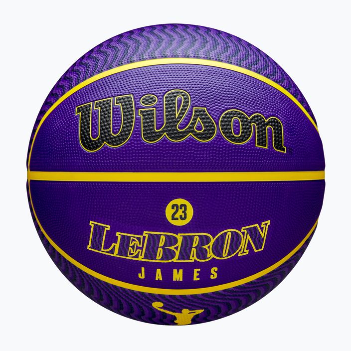 Wilson NBA Player Icon Outdoor kosárlabda Lebron kék 7-es méret