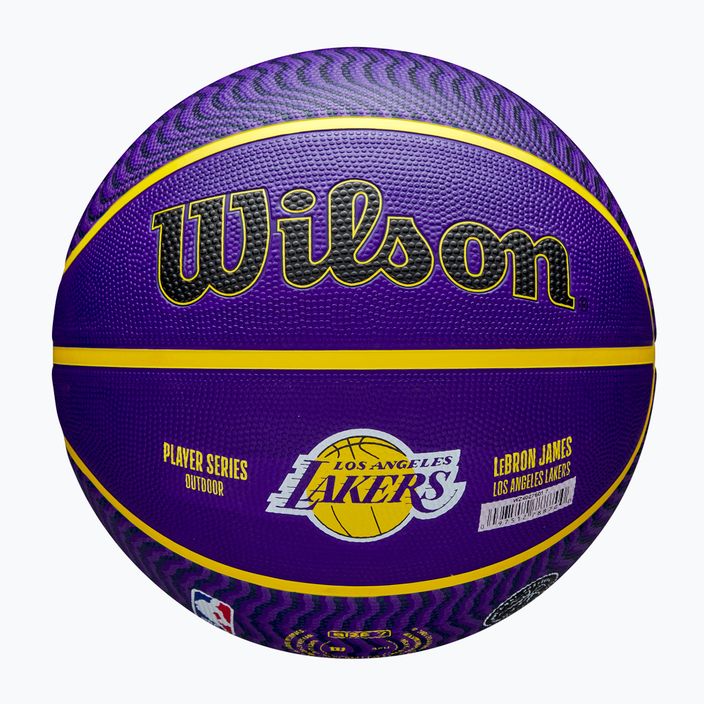 Wilson NBA Player Icon Outdoor kosárlabda Lebron kék 7-es méret 5