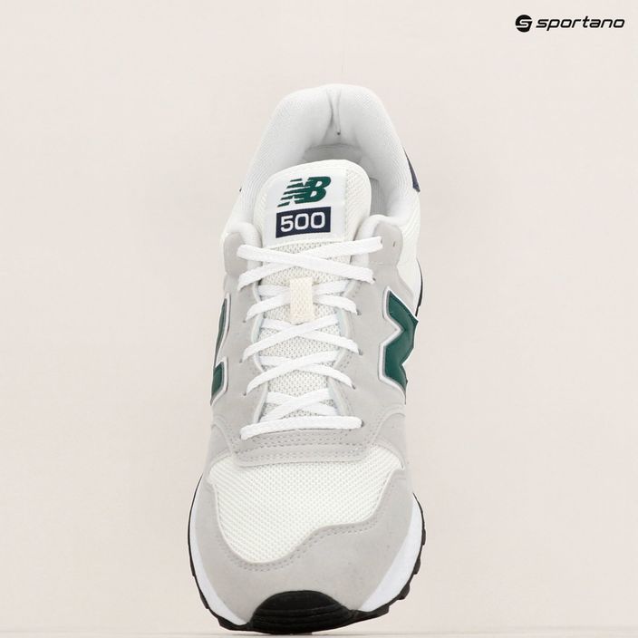 New Balance 500's V2 ötvözet/fehér férfi cipő 9