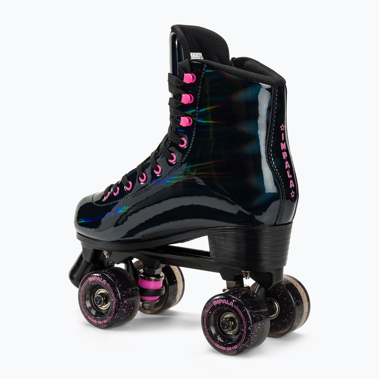 Női görkorcsolya IMPALA Quad Skate black holographic 4