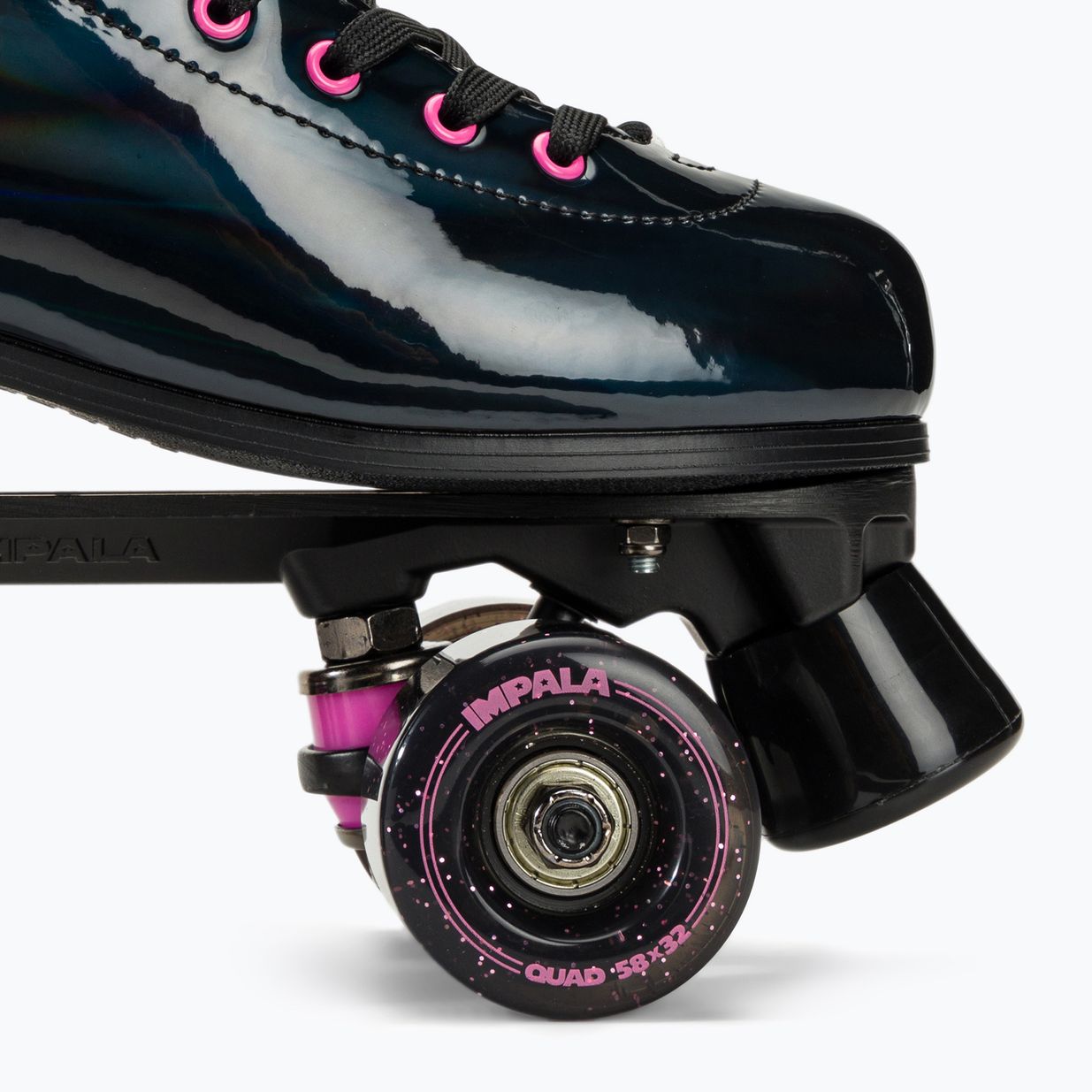 Női görkorcsolya IMPALA Quad Skate black holographic 9