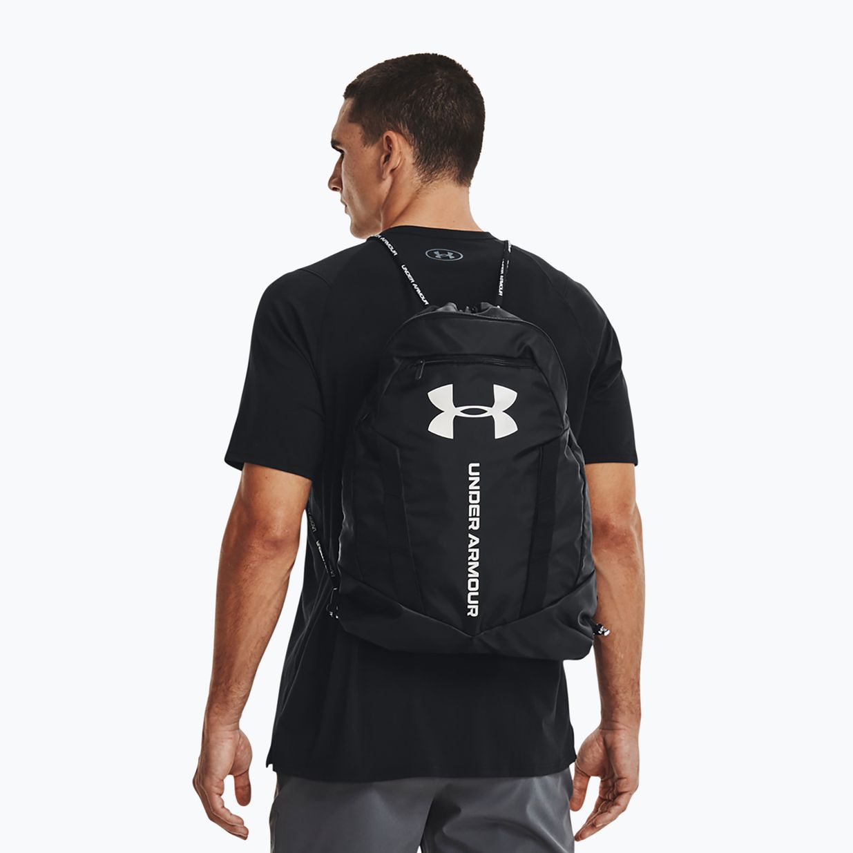 Under Armour Undeniable Sackpack 20 l fekete/fekete/metál ezüst 6