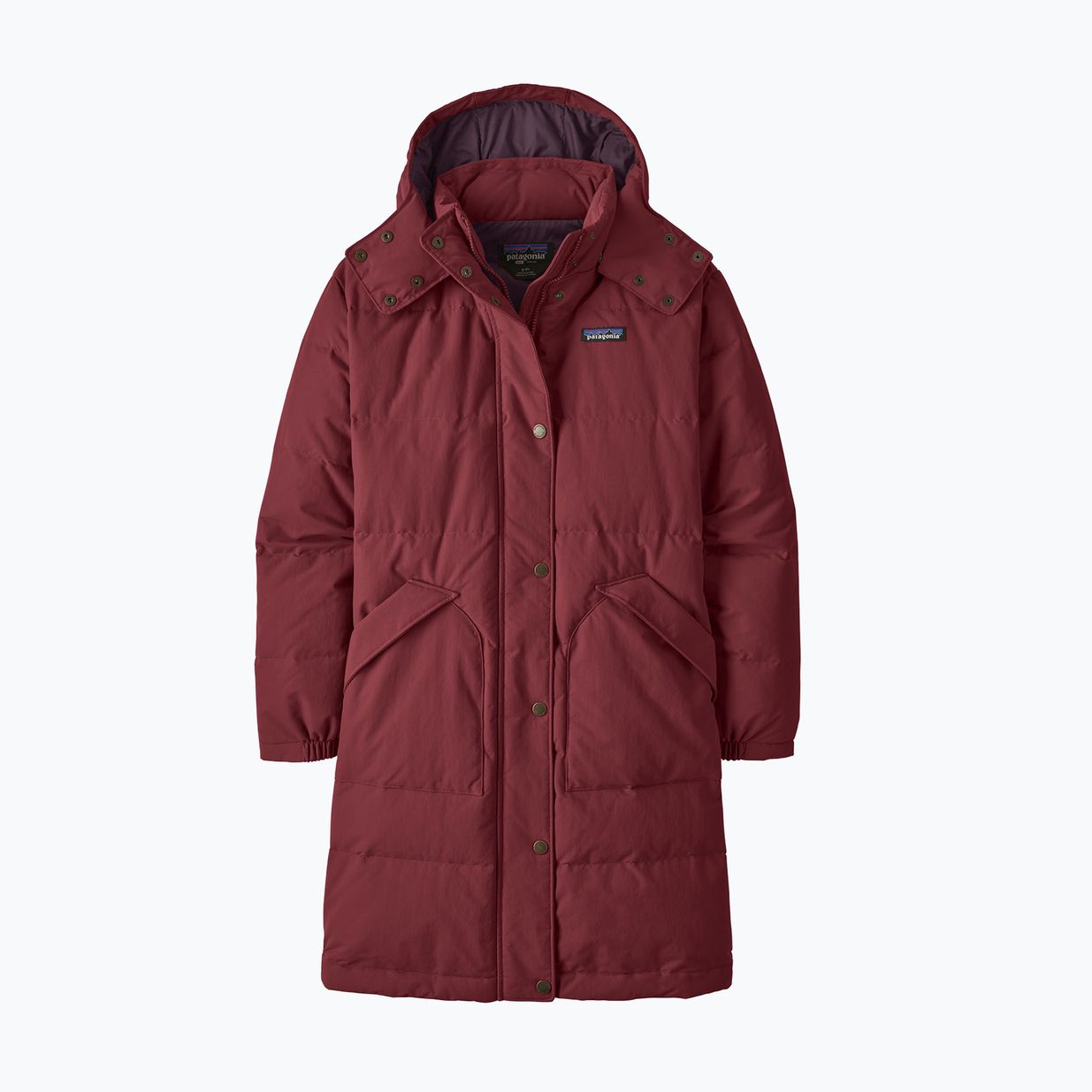 Női pehelykabát Patagonia Downdrift Parka carmine red 5