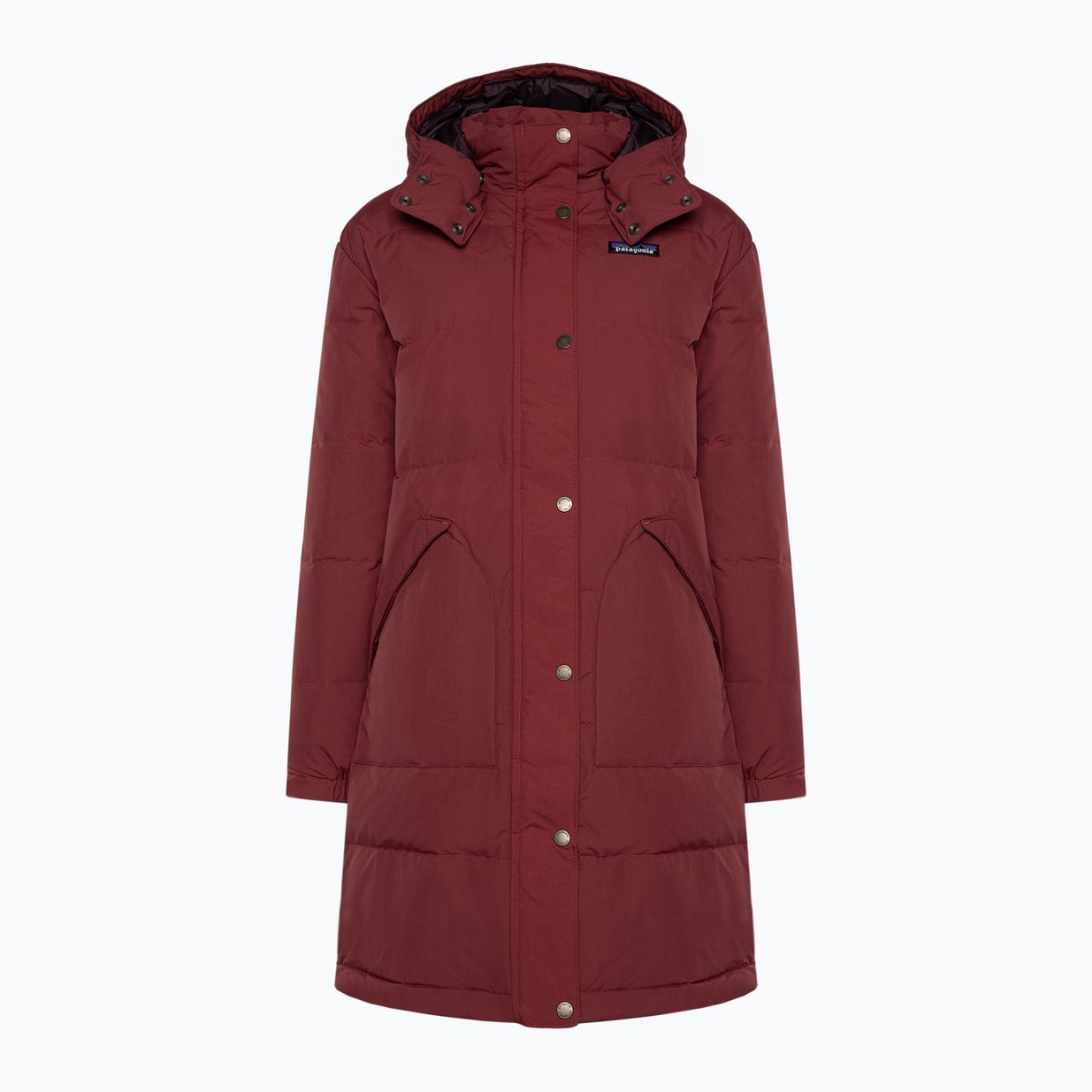 Női pehelykabát Patagonia Downdrift Parka carmine red