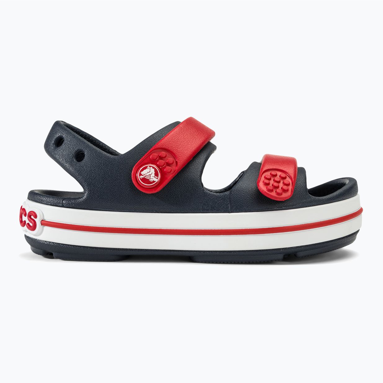 Gyermek szandál Crocs Crocband Cruiser Kids navy/varsity red 2