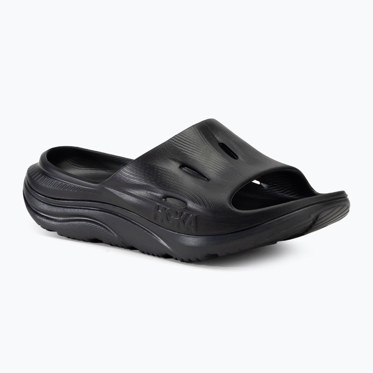 HOKA Ora Recovery Slide 3 fekete/fekete gyermek flip-flopok