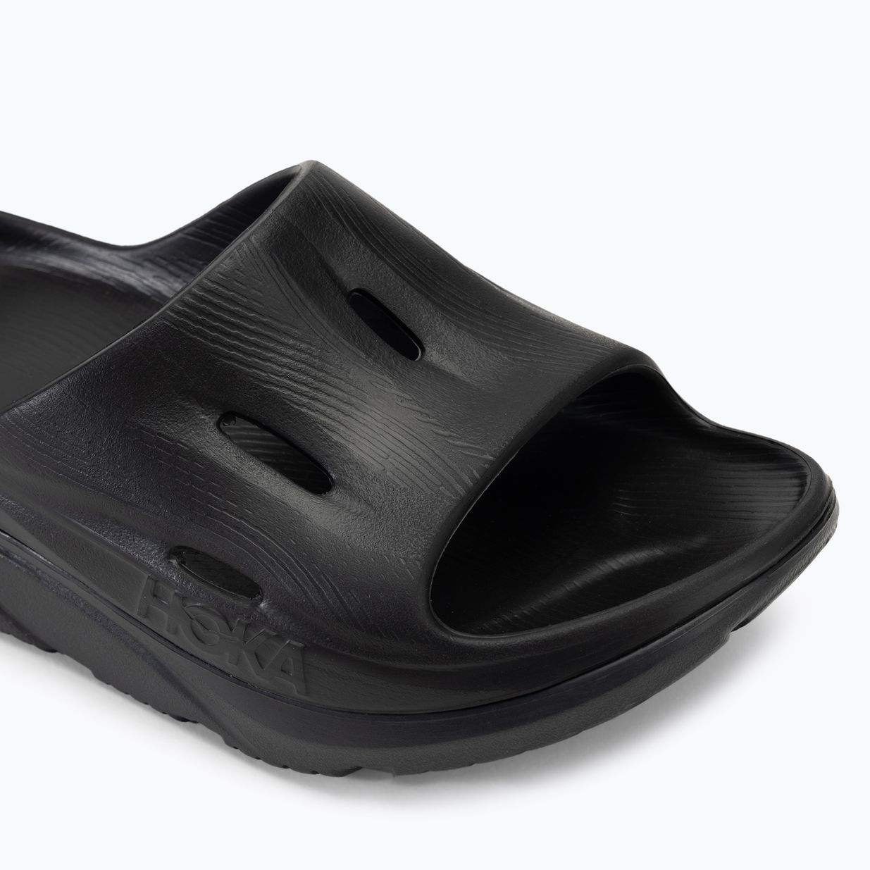 HOKA Ora Recovery Slide 3 fekete/fekete gyermek flip-flopok 7