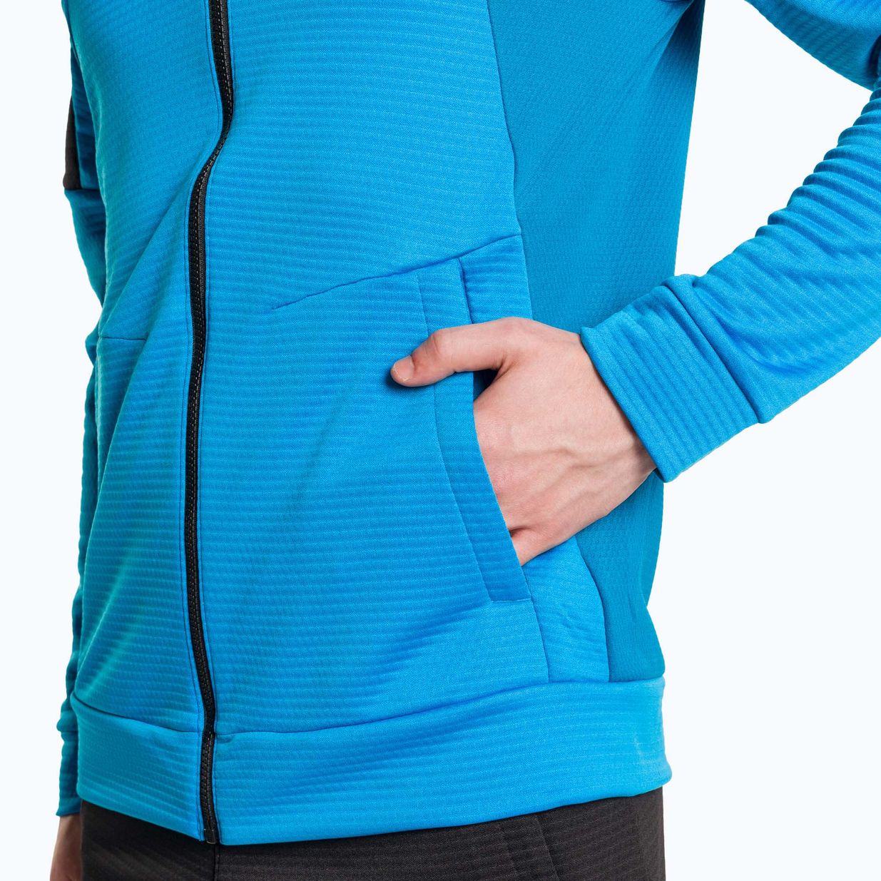 Férfi melegítőfelső The North Face Ma Full Zip skyline blue/black 5