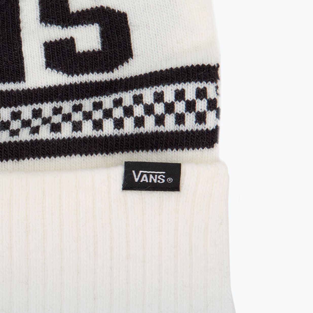 Téli sapka Vans Vans Check Pom Beanie marshmallow 3