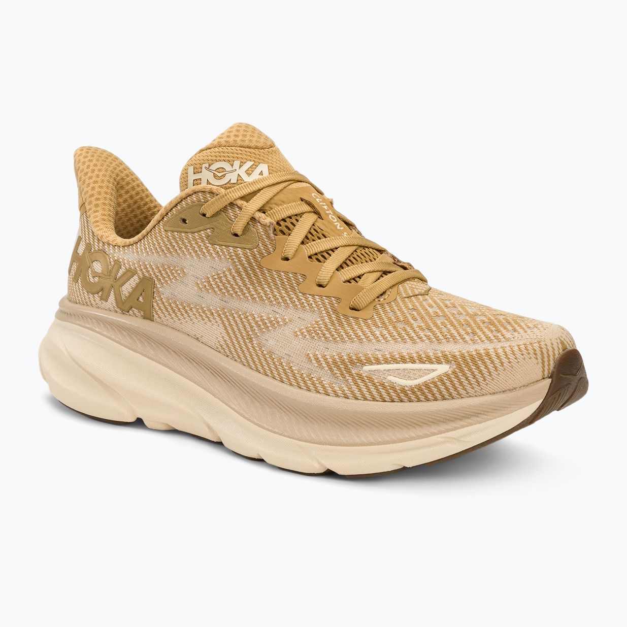 Férfi futócipő HOKA Clifton 9 wheat/shifting sand