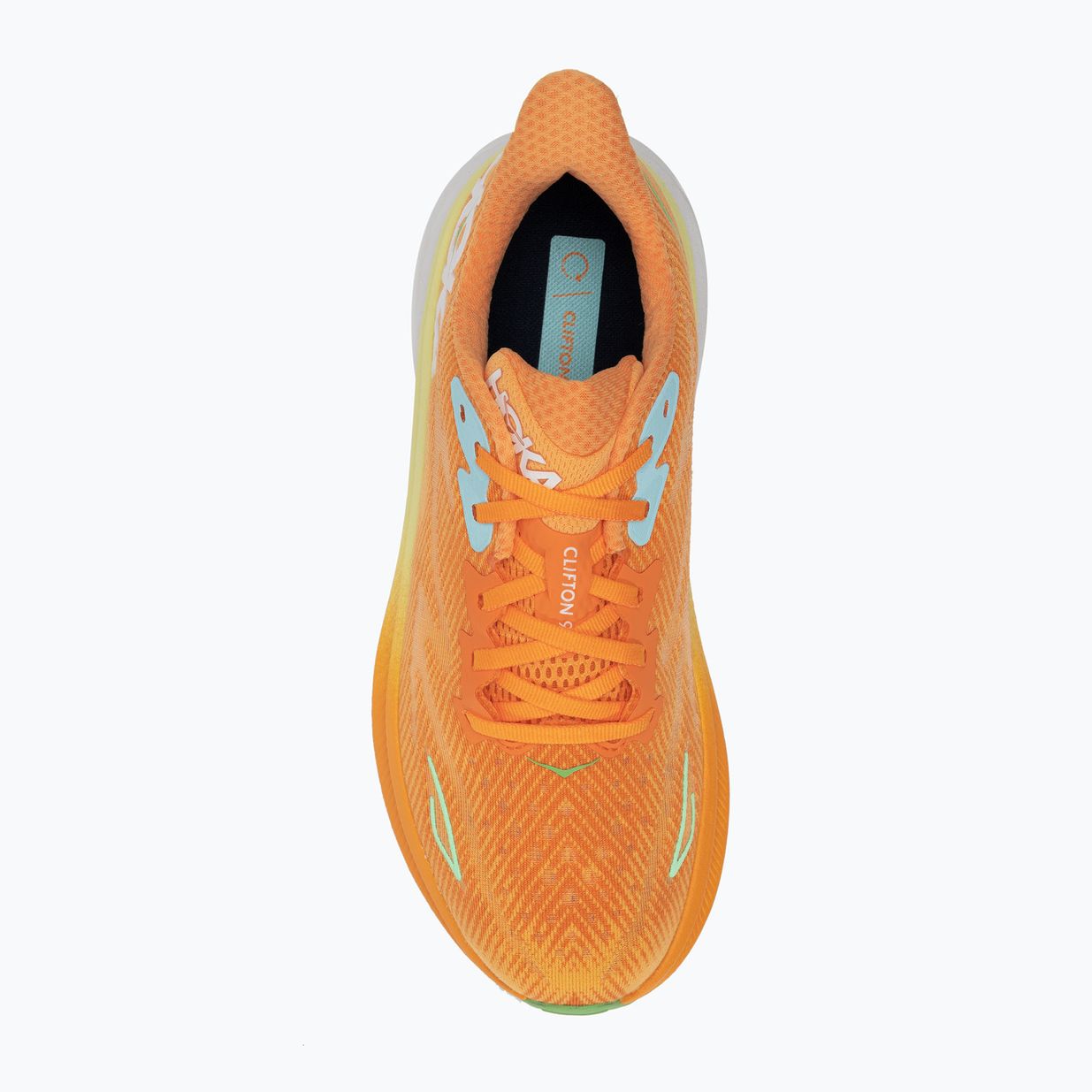 Férfi futócipő HOKA Clifton 9 solar flare/sherbet 5