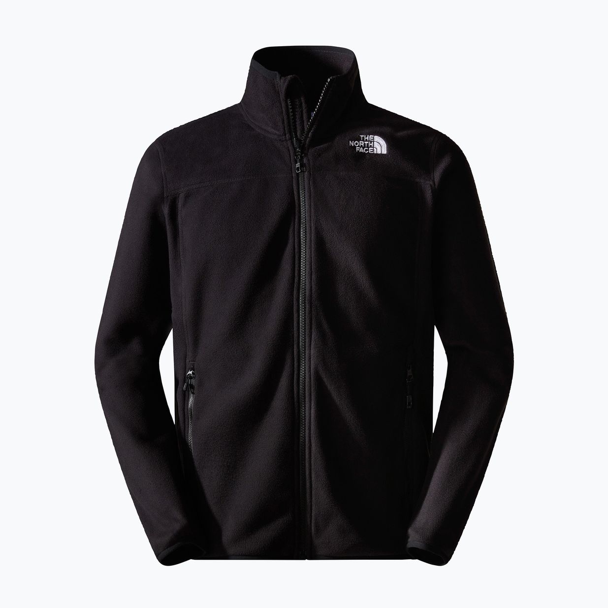 Férfi pulóver The North Face 100 Glacier Full Zip fekete/npf 5