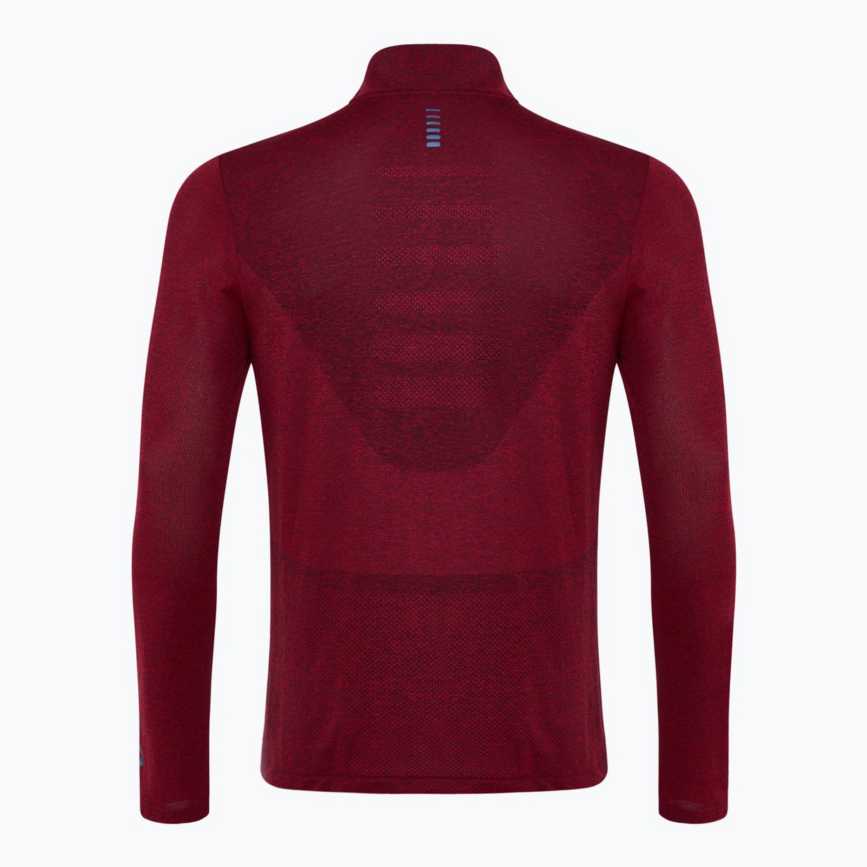 Férfi Under Armour Seamless Stride 1/4 Zip futó melegítőfelső versenyző piros/reflektív 2