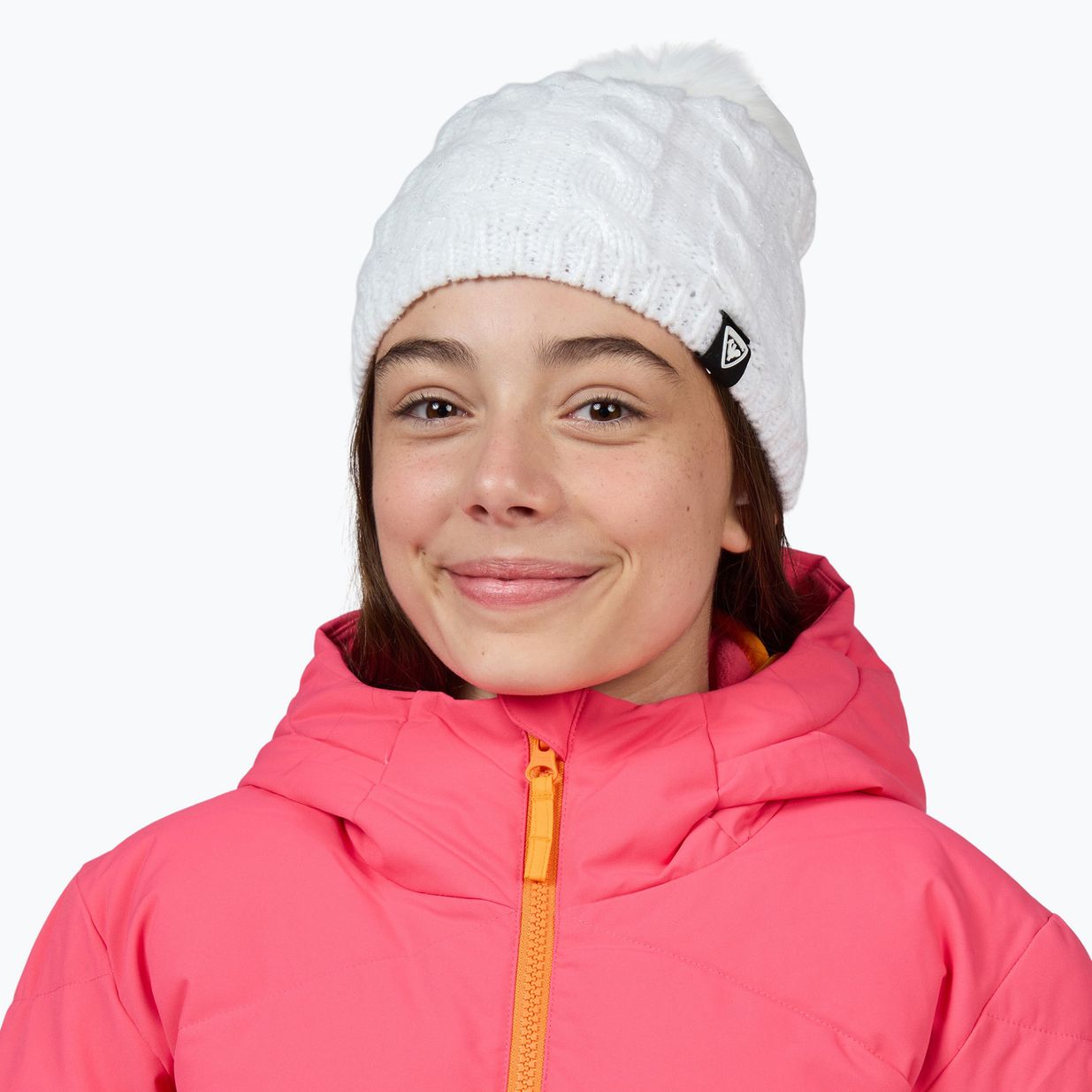 Rossignol Girl Staci tea rózsa gyermek sí kabát 5