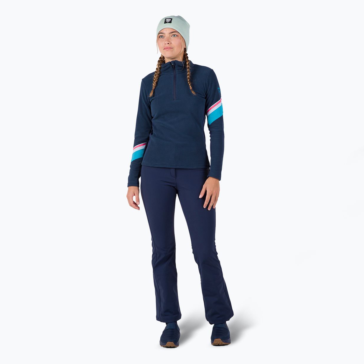 Női pulóver Rossignol Strawpile Fleece Hz dark navy 2