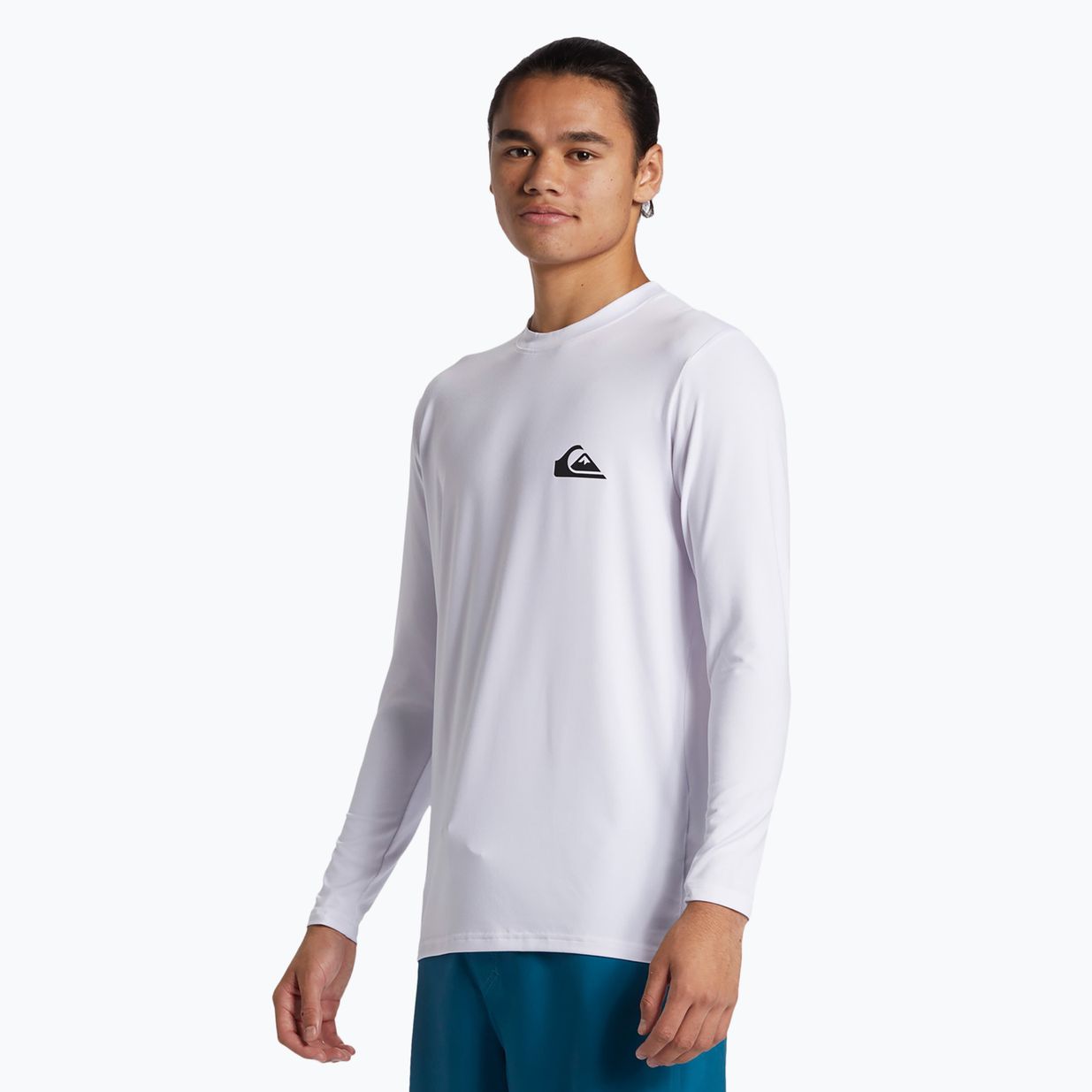 Quiksilver Everyday Surf Tee white/white férfi hosszú ujjú felső 3