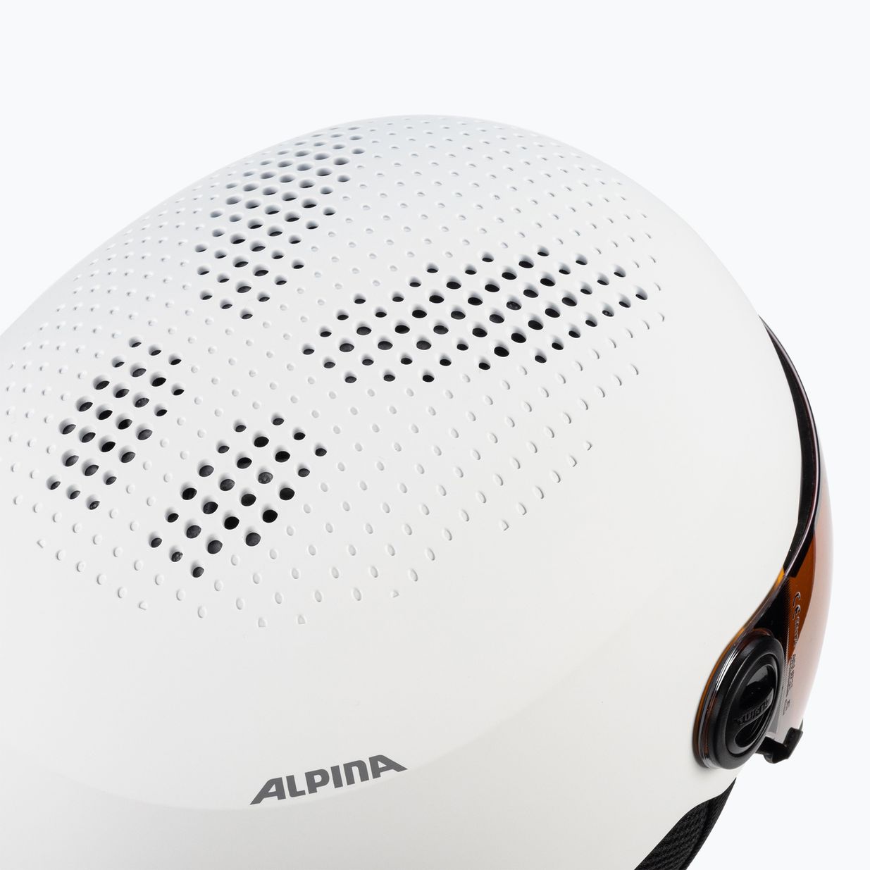 Sí sisak Alpina Arber Visor Q Lite white matt 7