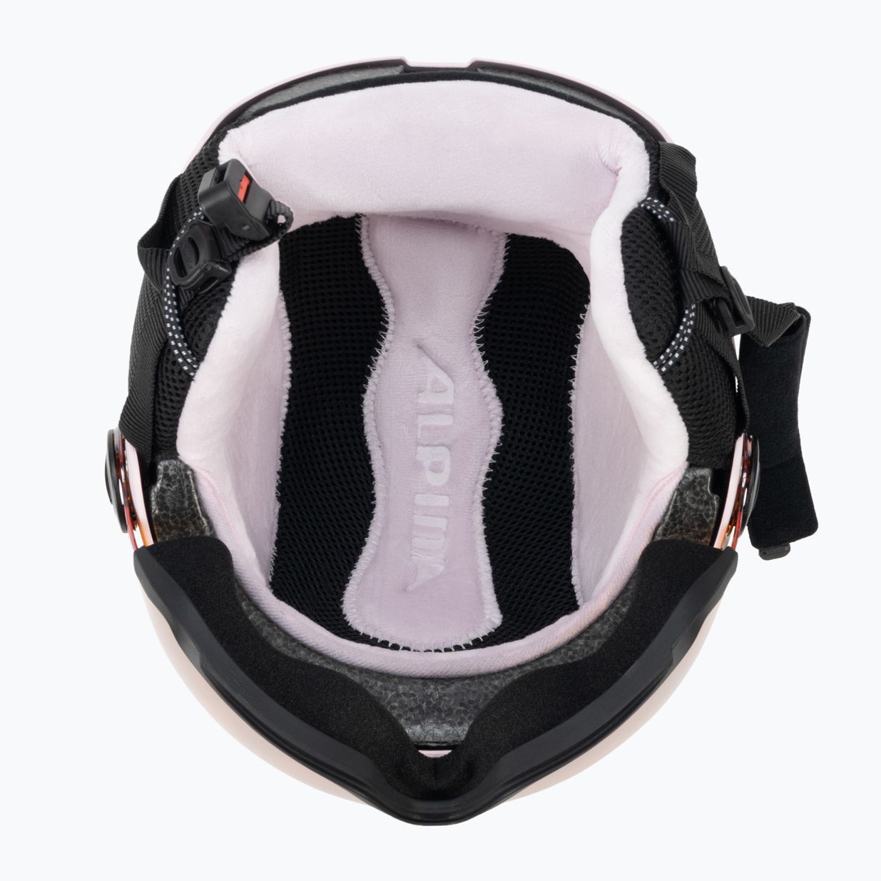 Gyermek síbukósisakok Alpina Zupo Visor Q-Lite rose matt 5