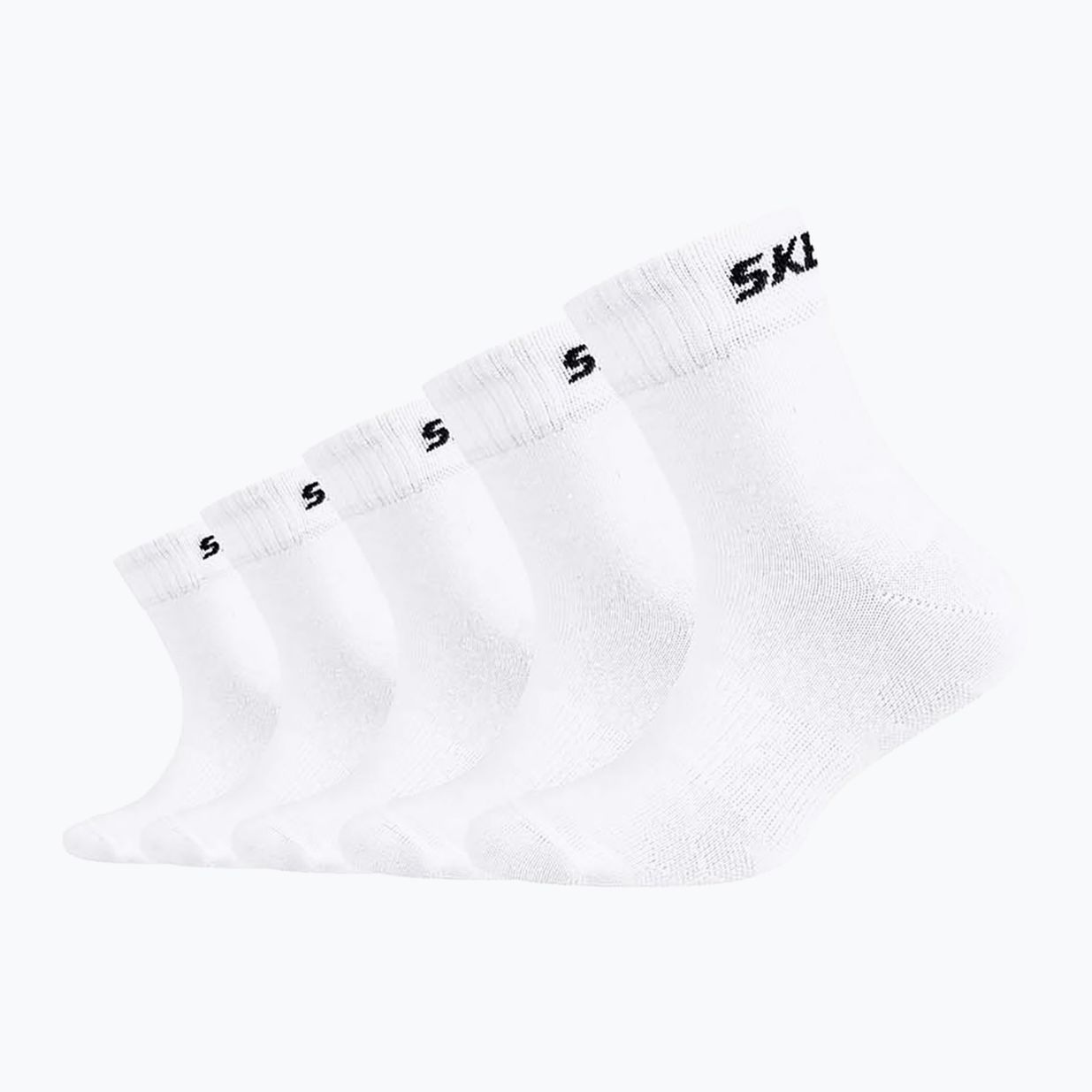 Zokni dziecięce Skechers Mesh Ventilation white 2