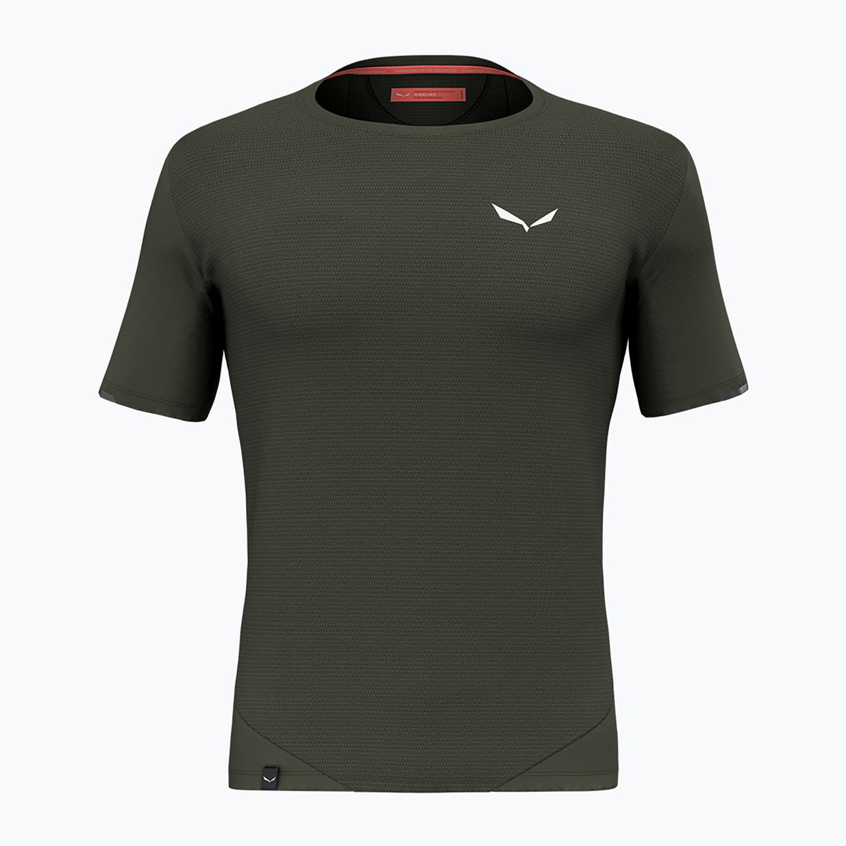 Férfi Salewa Pedroc Dry Mesh T-shirt sötét olívazöld