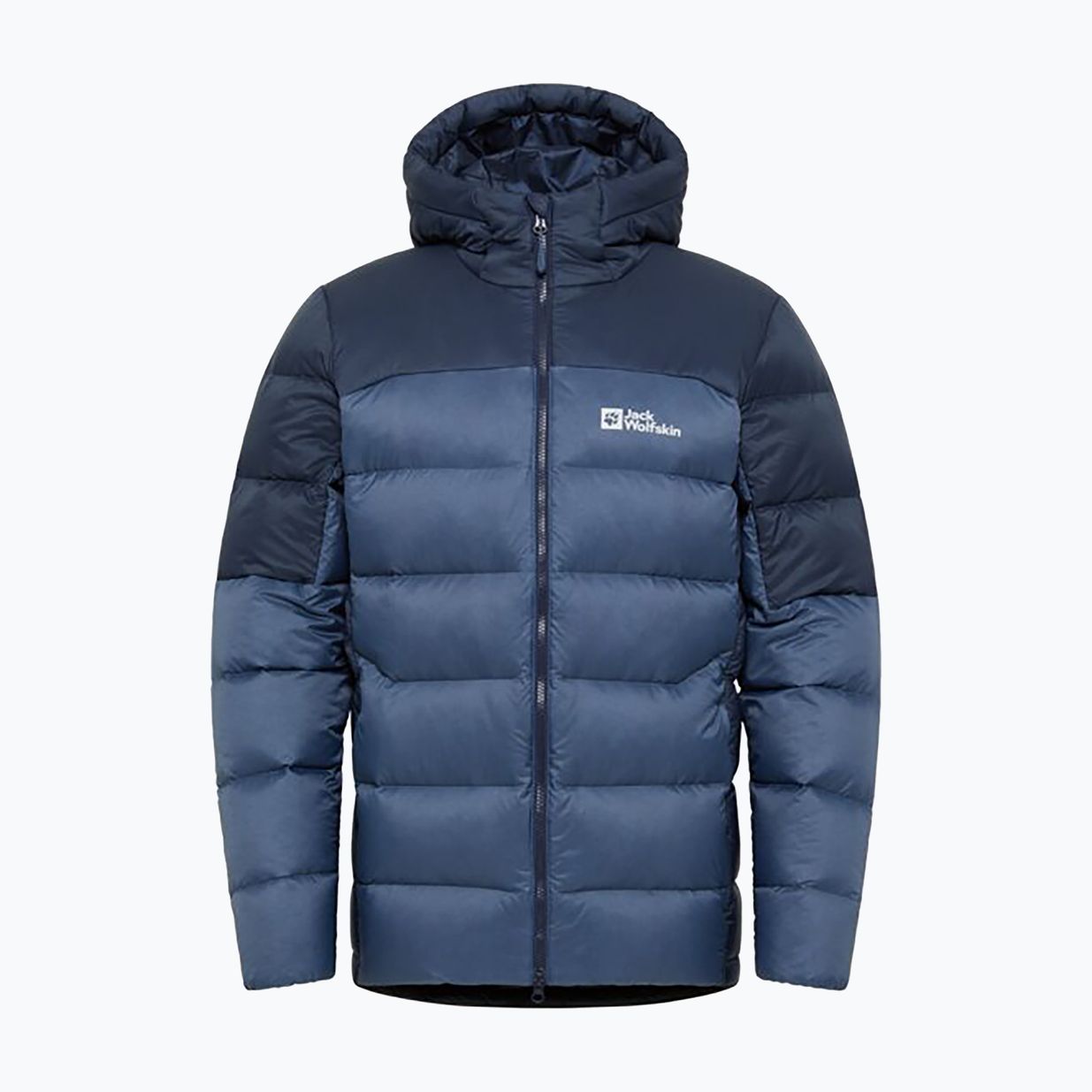 Jack Wolfskin férfi pehelypaplan Nebelhorn Down Hoody természet kék 8