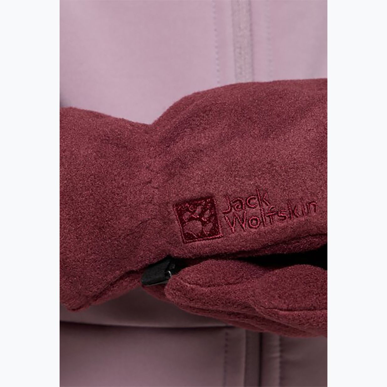 Jack Wolfskin Fleece Glove boysenberry trekking kesztyű 3