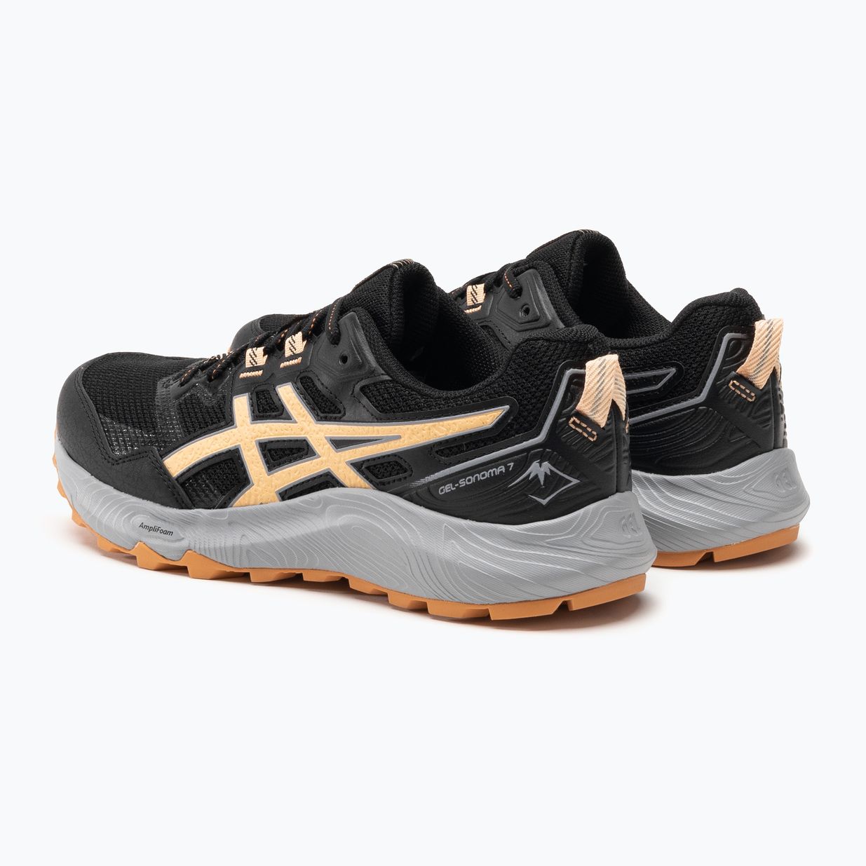 ASICS Gel-Sonoma 7 női futócipő fekete/apricot crush 3