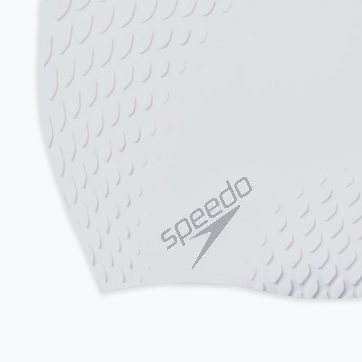 Speedo Bubble Active+ úszósapka fehér 3