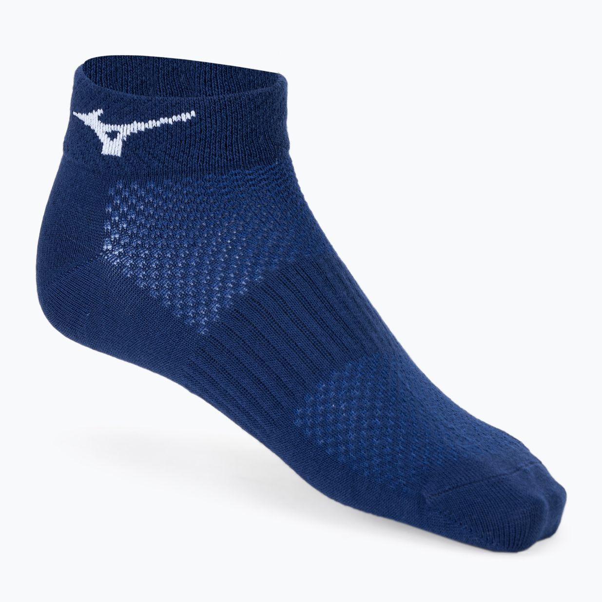 Mizuno Training Mid zokni 3 pár fekete/kék/erdei kék/gleccser tó 5