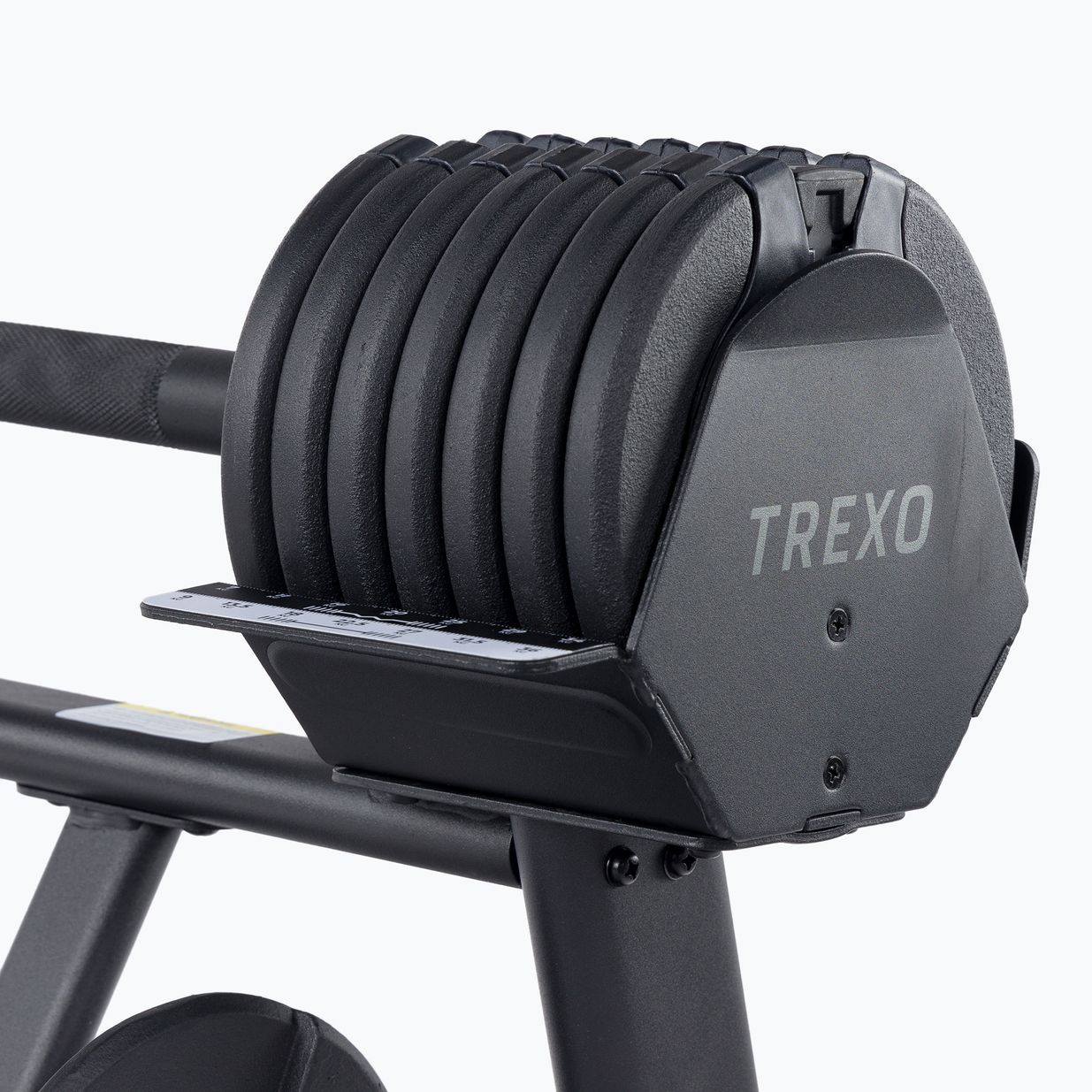 TREXO 36 kg-os állítható súlyzó készlet 10