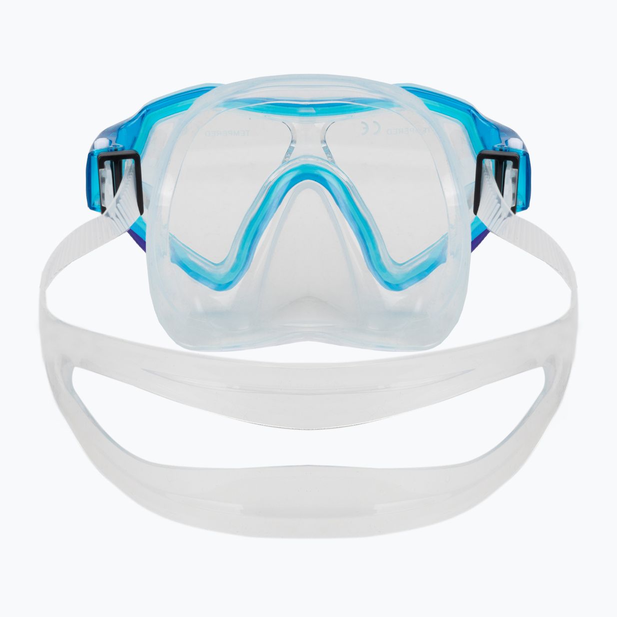 AQUASTIC Shelly gyermek snorkel készlet maszk + snorkel világoskék 4