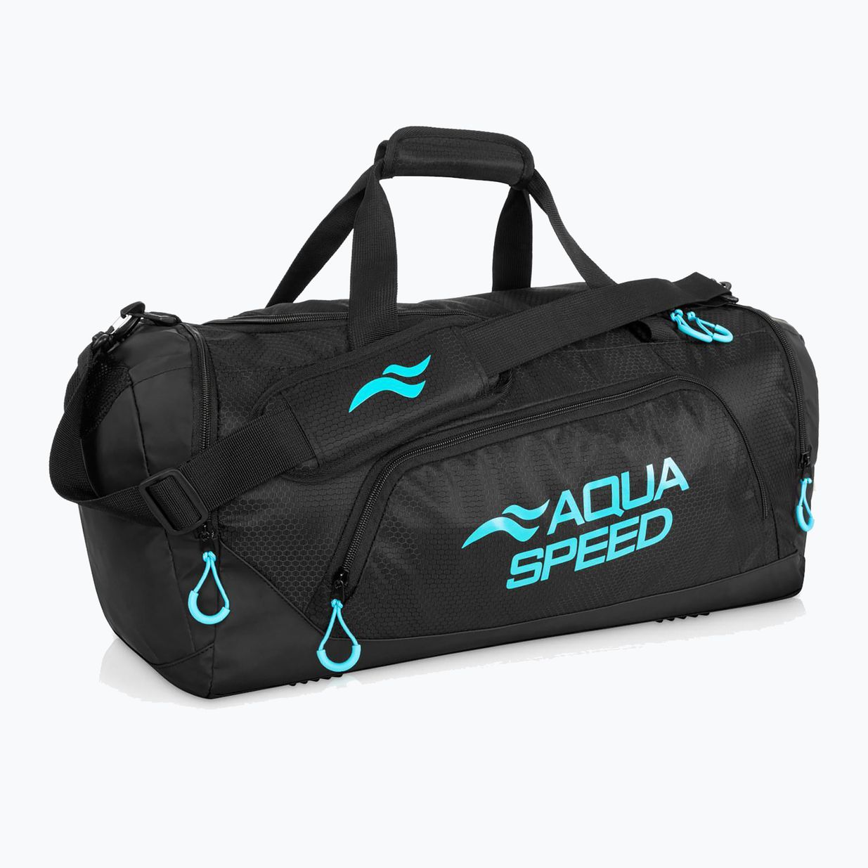 edzőtáska AQUA-SPEED 43 l fekete/kék